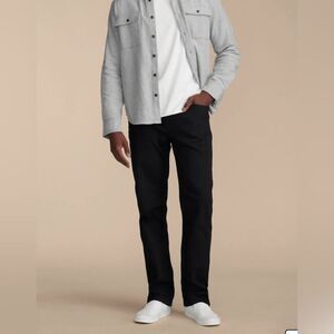 Lucky brand men’s 33x32 363 vintage straight jeans black mid rise classic fit